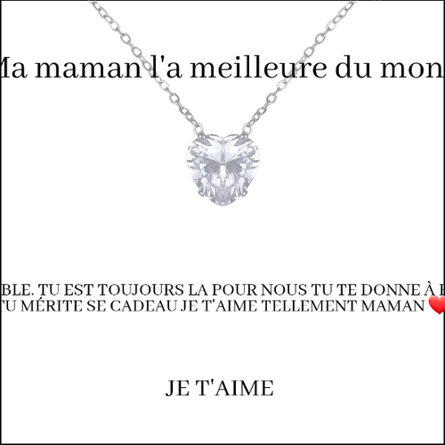 Set regalo collana "Alla migliore mamma"