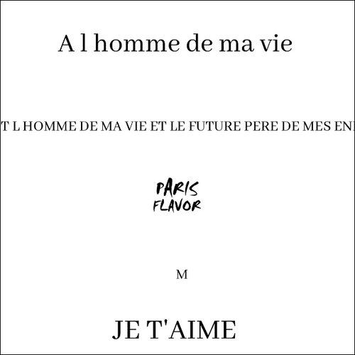 Set regalo di braccialetti "All'uomo della mia vita"