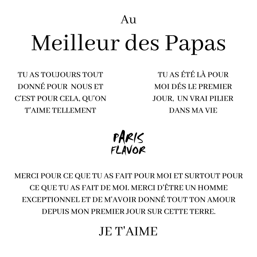 Set Regalo di Braccialetti "Al meglio dei papà"