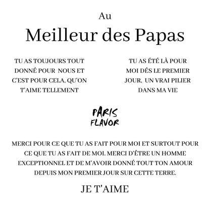 Set Regalo di Braccialetti "Al meglio dei papà"