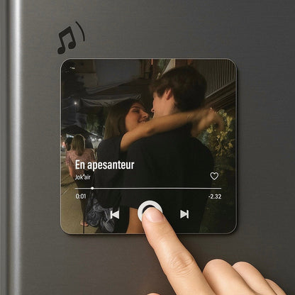 Magnete musicale personalizzato - Con altoparlante integrato