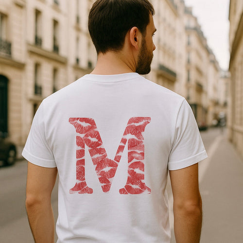 Maglietta Baci con Iniziale