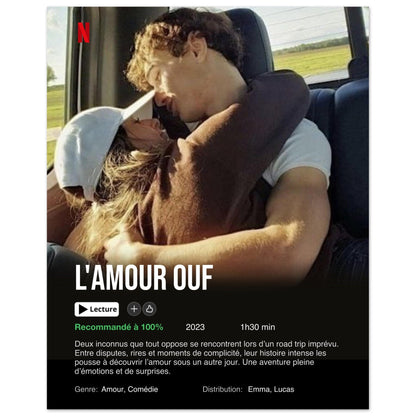 Poster Netflix personalizzato