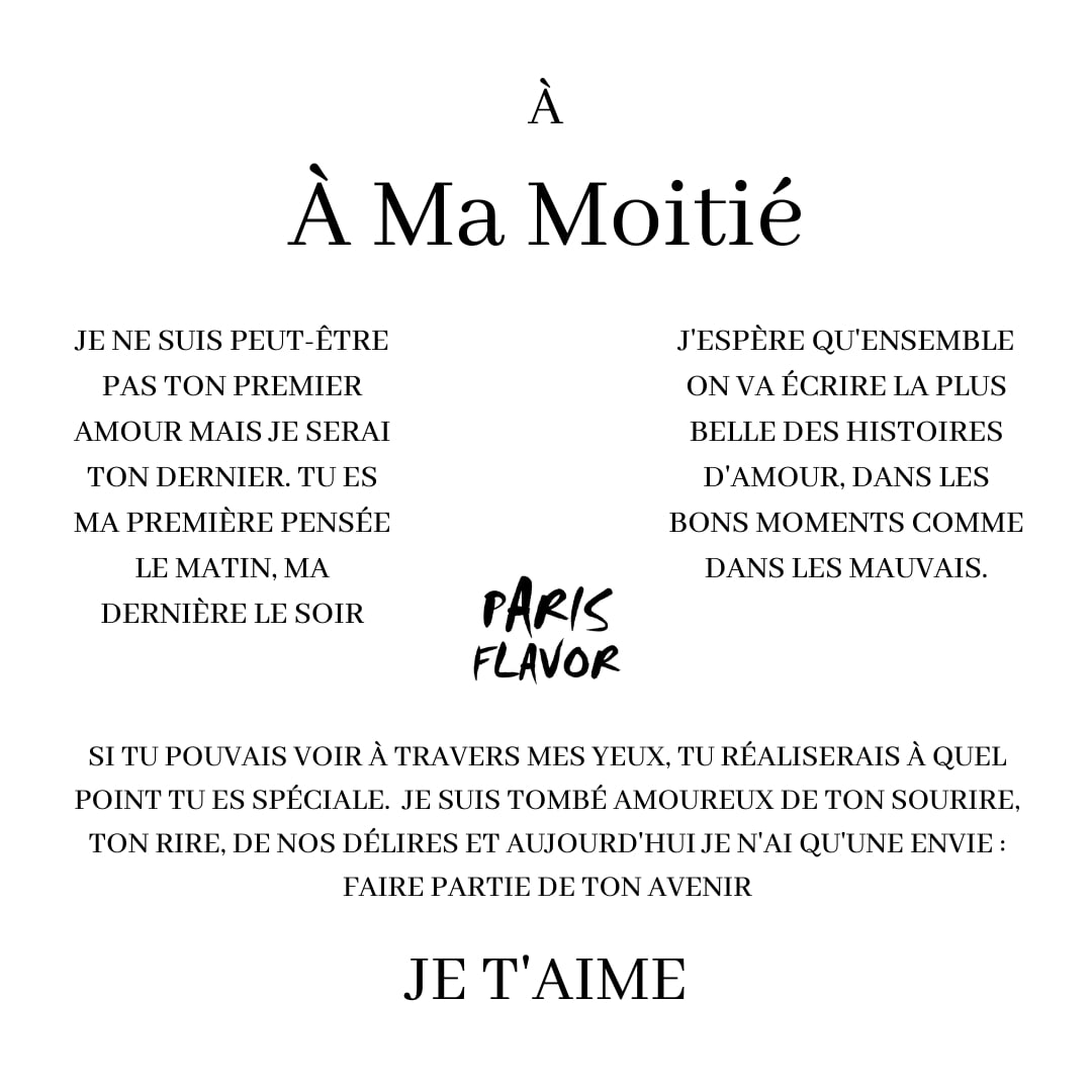 Set regalo collana "Alla mia dolce metà"