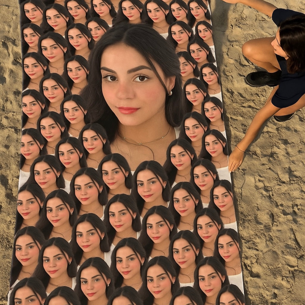 Telo da spiaggia personalizzato