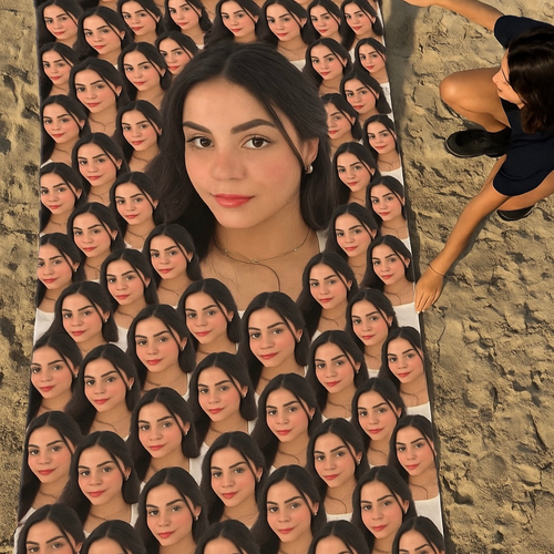 Telo da spiaggia personalizzato