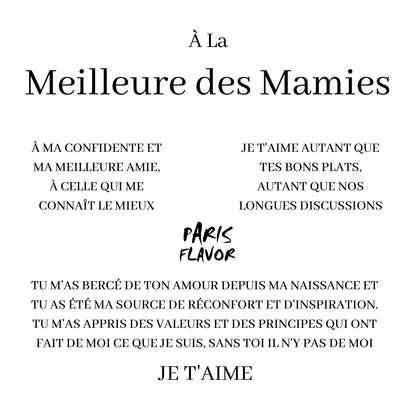 Set Regalo Collana "Alla nonna migliore"