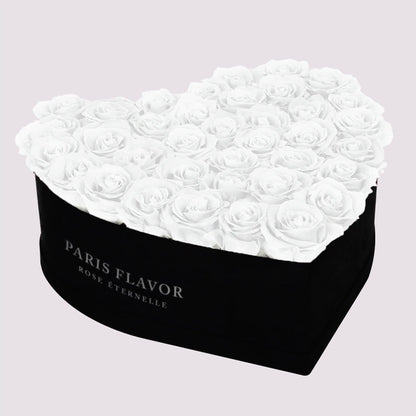 Rose eterne con un grande cuore