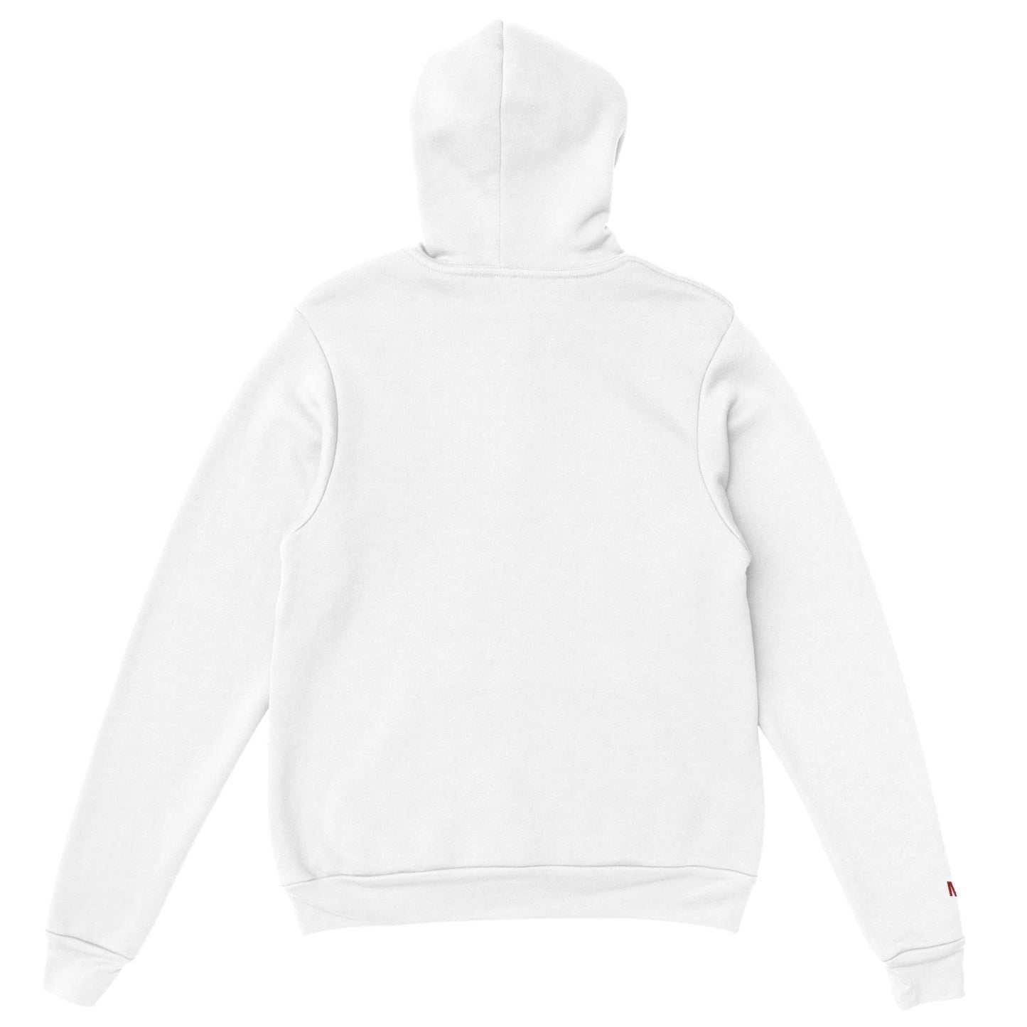 Felpa con cappuccio con data romana ricamata