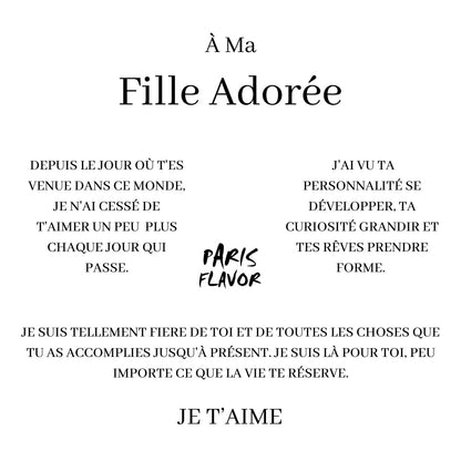 Set Regalo Collana "Alla mia amata figlia"