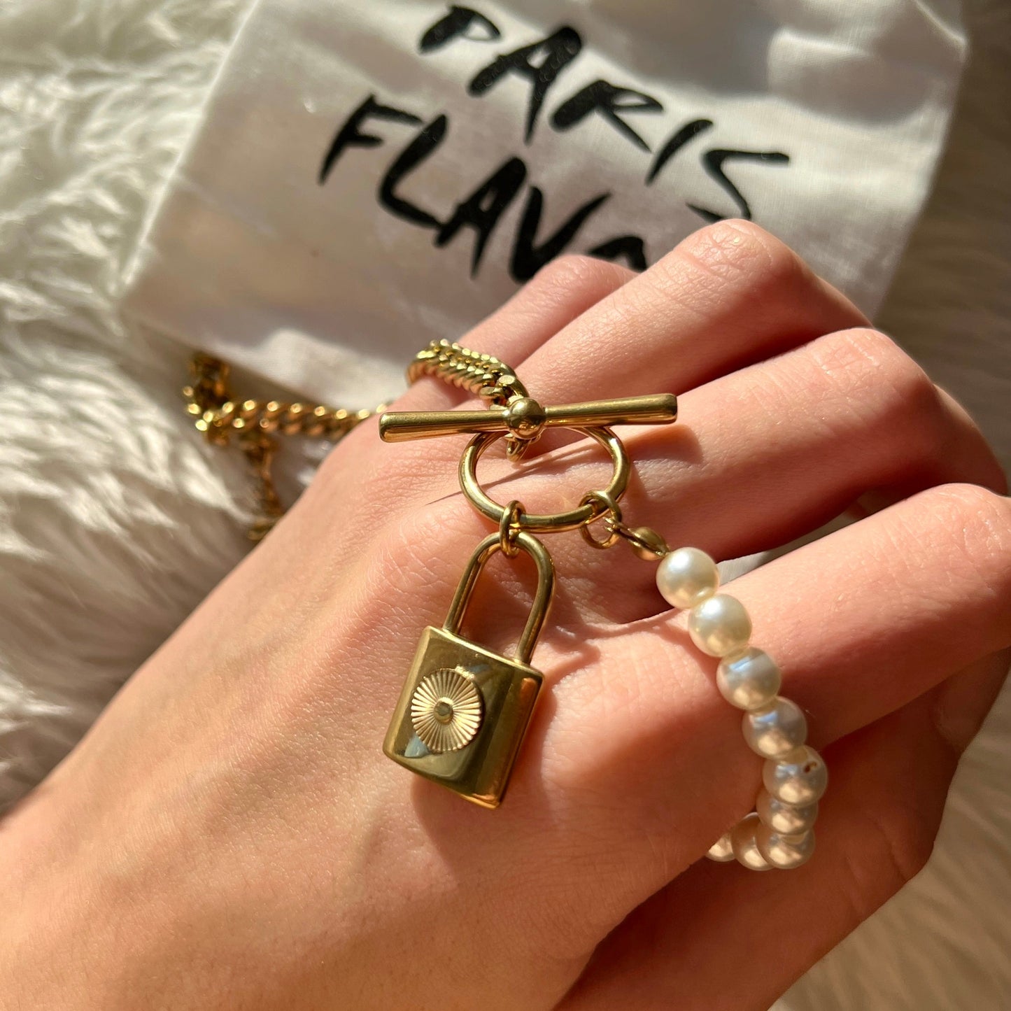 Collare dell'armadietto con lucchetto