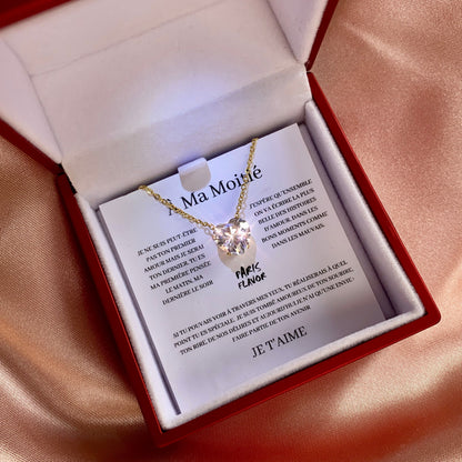 Set regalo con collana personalizzata