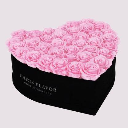 Rose eterne con un grande cuore